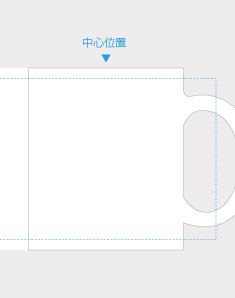 デザインしやすい「中心位置」を表示しております。