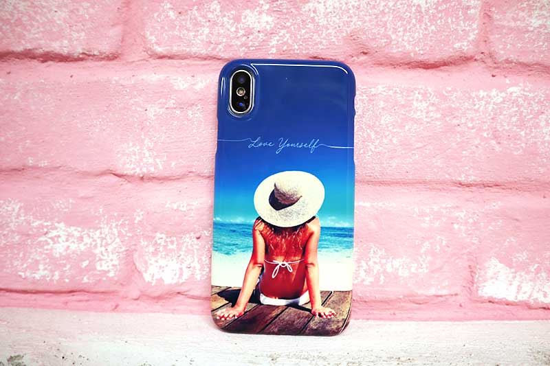 スマホハードケースはカップルにぴったりのお揃いグッズ オリジナルグッズを1個から格安作成 写真やスタンプで簡単にオリジナルグッズ作成me Q メイク