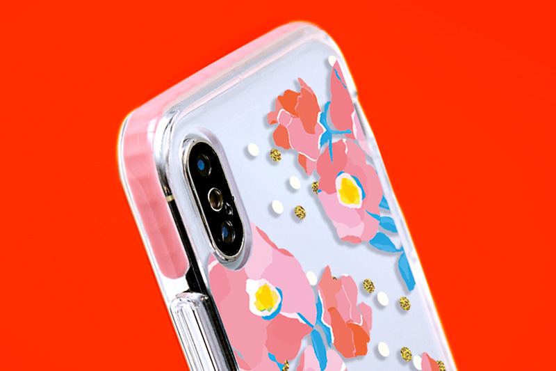 衝撃吸収タイプのtpuクッションバンパーケース 耐衝撃のiphoneケース カバーをオリジナルで作成 オリジナルグッズを1個から格安作成 写真やスタンプで簡単にオリジナルグッズ作成me Q メイク