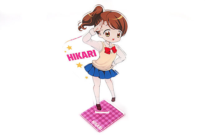 特大サイズのアクリルフィギュア製作も可能です!