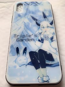 #第3回メークでフォトコンテスト。雪山うさちゃんスマホケースです。 https://me-q.jp