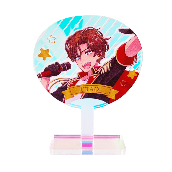 △うちわ型アクスタ