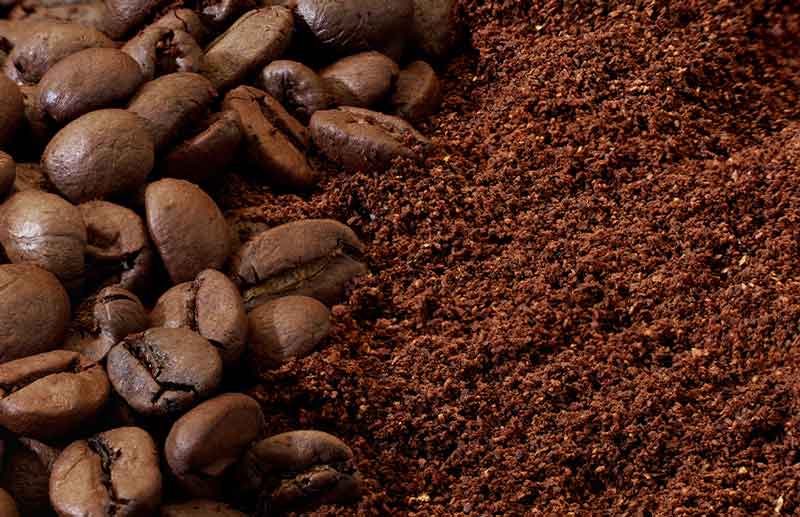 コーヒー粒を配合した環境にやさしい商品