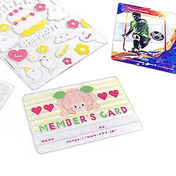 カード印刷でオリジナルグッズ作成｜プラスチックカード｜メンバーカード・名刺・ショップカード・トレーディングカード（トレカ）・しおり｜oshikatsu｜sscollection