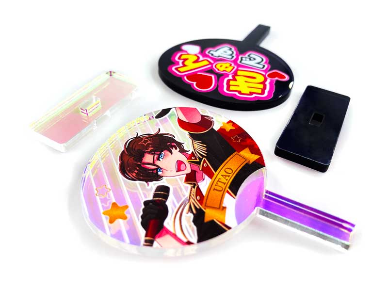 1個から作成可能なオリジナル推しうちわアクスタ
