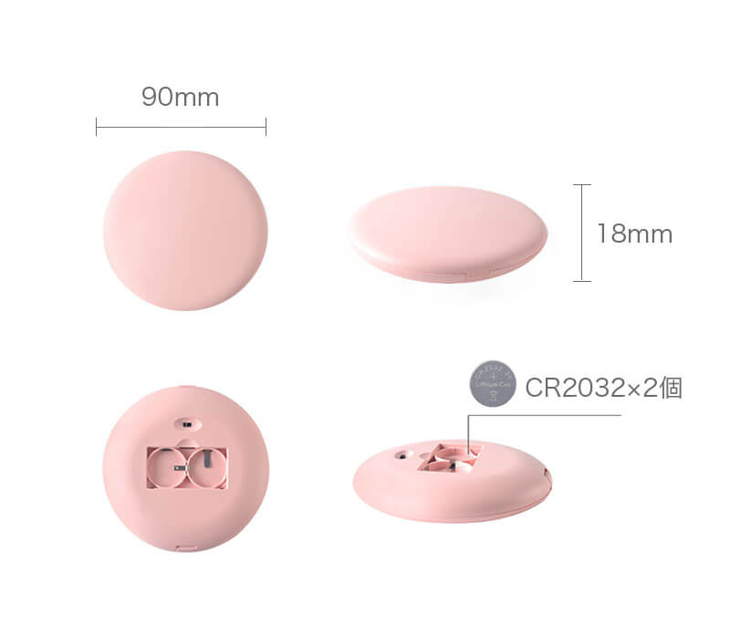 LEDコンパクトミラーの商品詳細