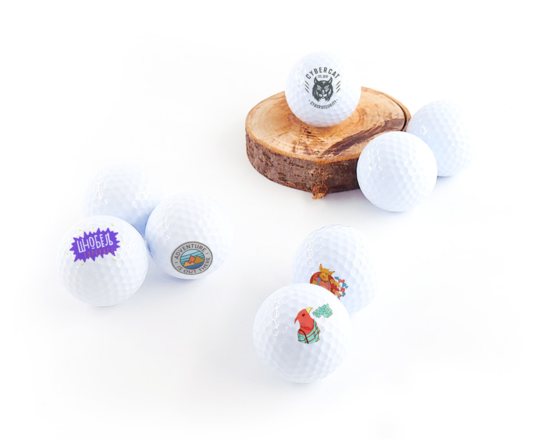 【Web上でも簡単作成】プレゼント・イベントやゴルフコンペの記念品などに最適なオリジナルゴルフボールを1個から作成できます。