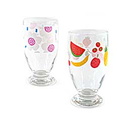 台付きグラス320_335ml｜グラス｜ガラス｜コップ｜oshikatsu｜sscollection｜glass