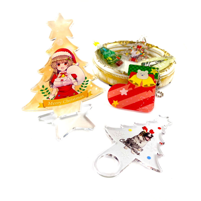アクリルクリスマスグッズをME-Qする