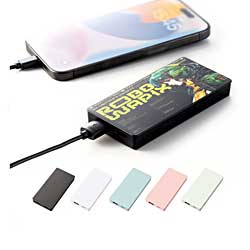 モバイルチャージャーコンパクト（5000mAh）のオリジナル印刷・プリント