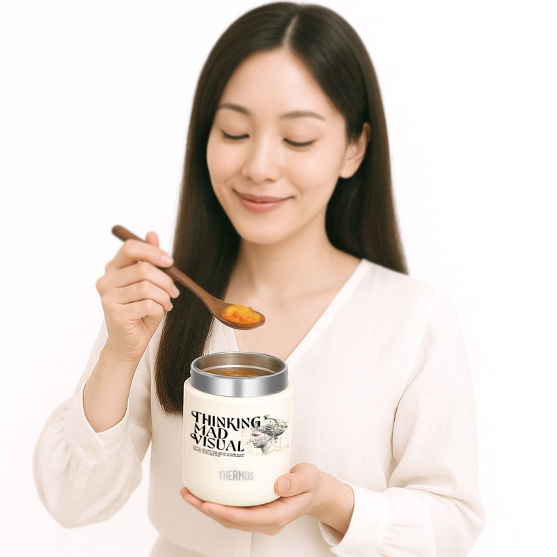 高品質なTHERMOSスープジャーを、自分だけのデザインで
