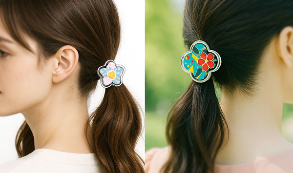 自由な形でカットOK！オリジナリティあふれるアクリルパーツ