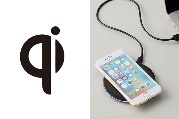 《Qi規格対応》コンパクト&スマート!置くだけで簡単充電
