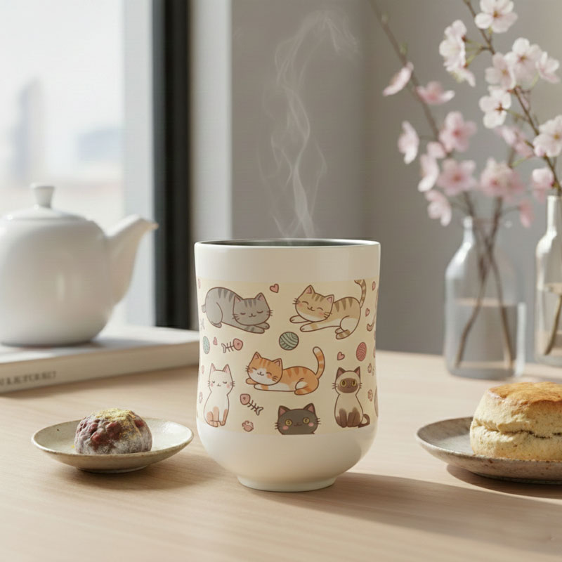 真空二重ゆのみ300mlをME-Qする