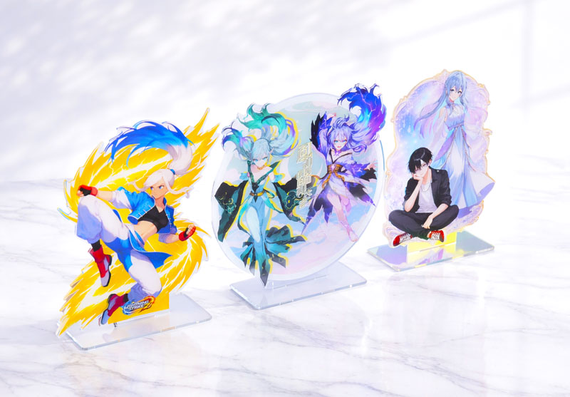 自由カット対応のビッグアクリルスタンド|特大アクスタも簡単データ入稿