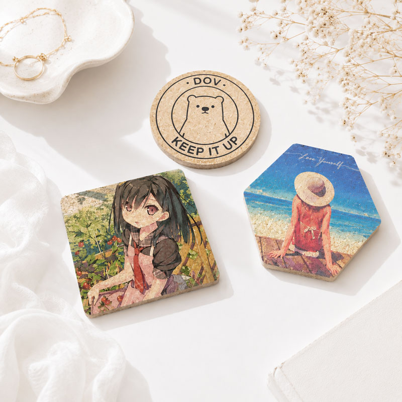 オリジナルコルクコースターの特徴