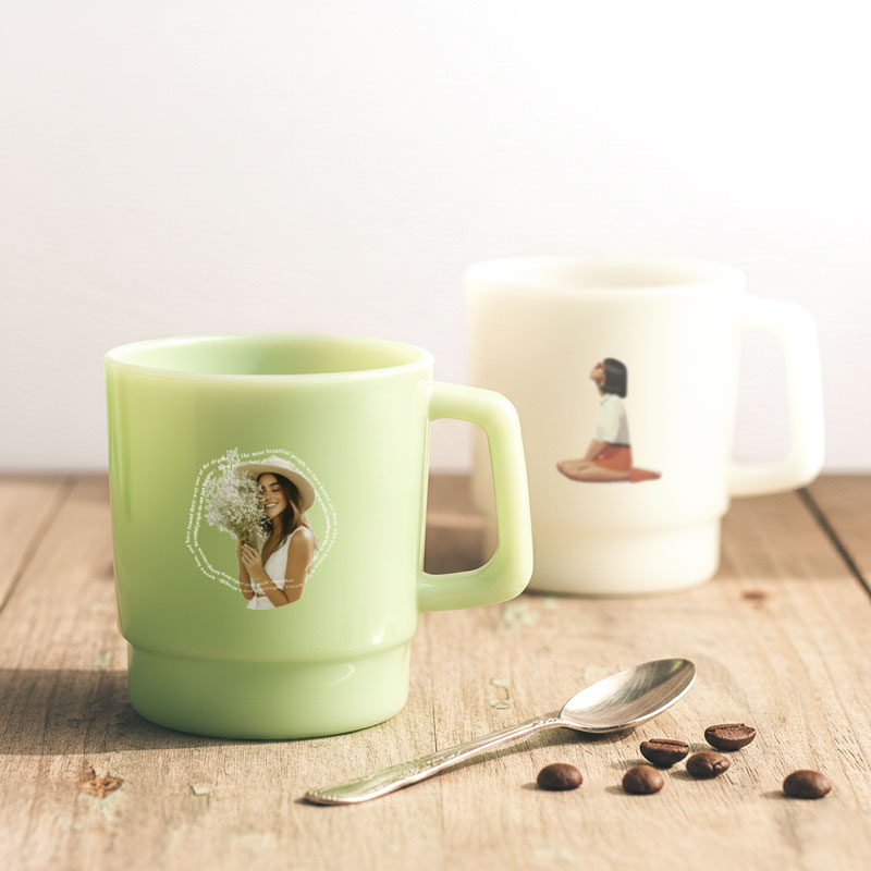 ミルクガラススタイルマグカップの特徴