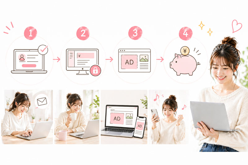 始め方（4ステップ）