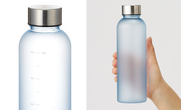 容量目盛り付きで水分補給や分量目安に便利なボトル