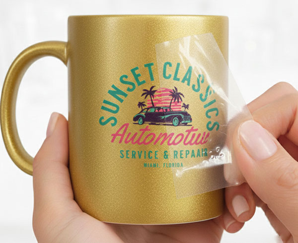 UVコーティングプリント対応で貼るだけ簡単オリジナル制作