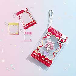 お菓子パッケージキーホルダー