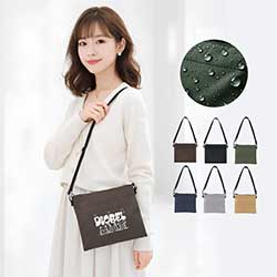 デイタフ・テントクロスポケット付きサコッシュ（撥水加工）でオリジナルバッグ・オリジナルグッズ作成｜bag｜cutting