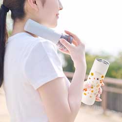 スティック型氷のう（保冷・保温）のオリジナル印刷・プリント