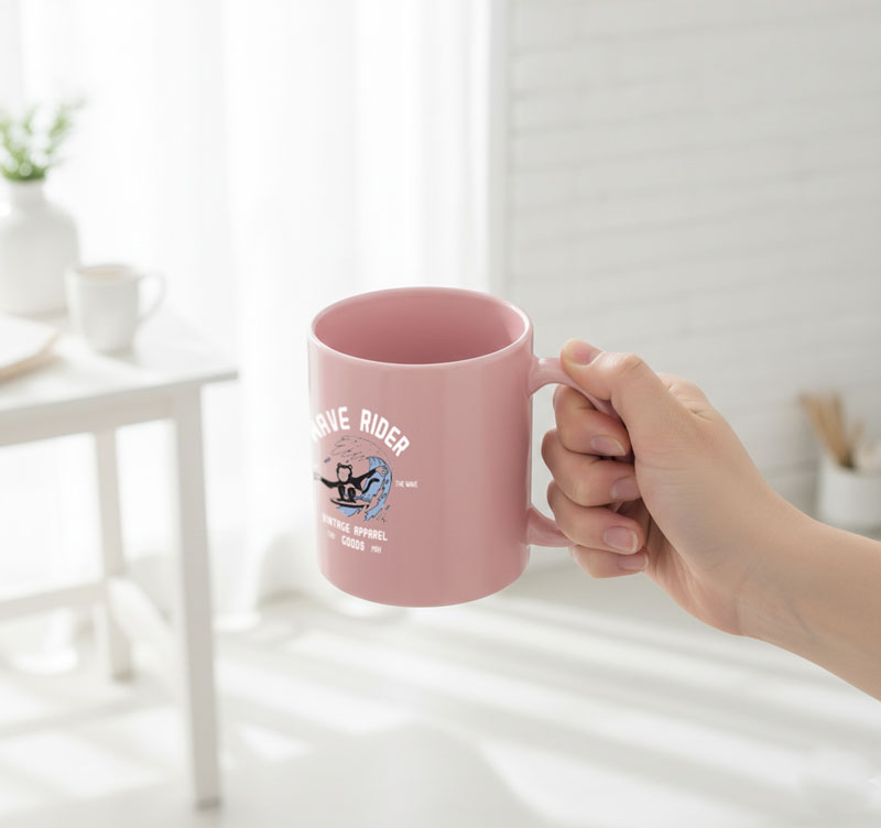 オリジナルのカラーマグカップを1個から作成・印刷（UVデカールプリント対応）｜カラフルでおしゃれなスタイリッシュマグカップを作るならME-Q（メーク）