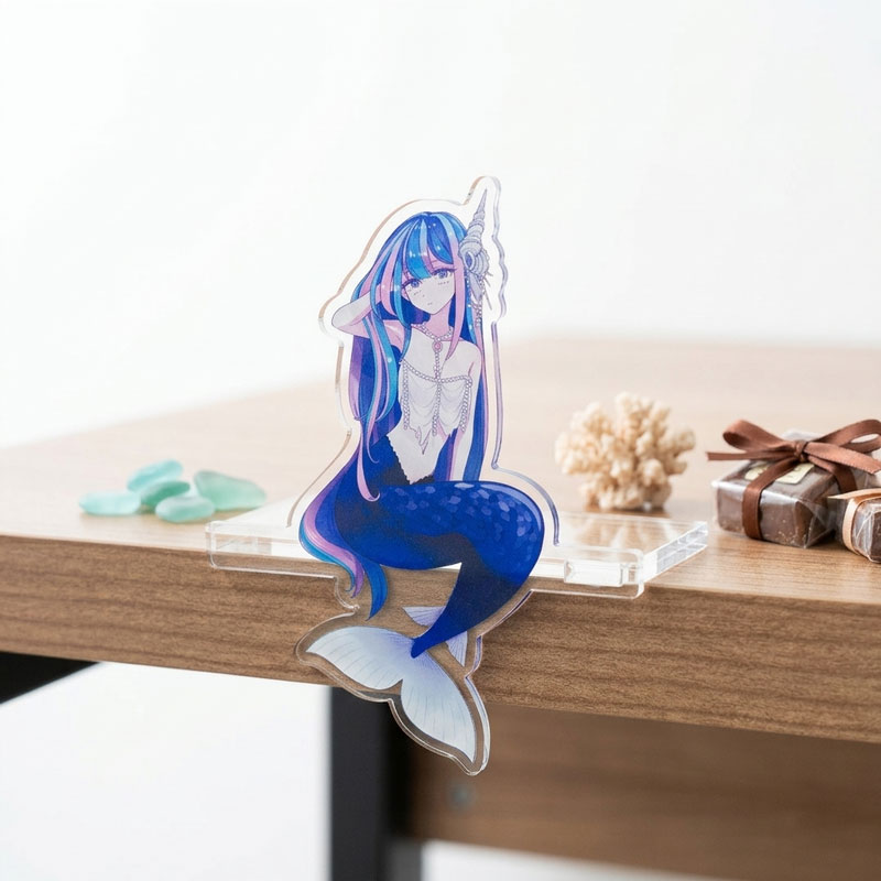 オリジナルお座りアクスタを1個から作成|ヌードルキーパー・カップ麺フタ押さえにも使える|ME-Q(メーク)