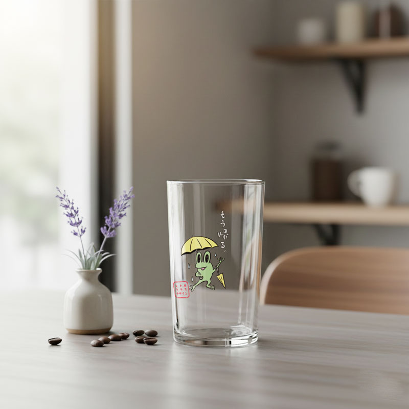 《1個から作成可能》昭和レトロなグラスでオリジナルデザインを作ろう!アデリア独自の強化加工を施した日本製の丈夫なコップ|ME-Q(メーク)