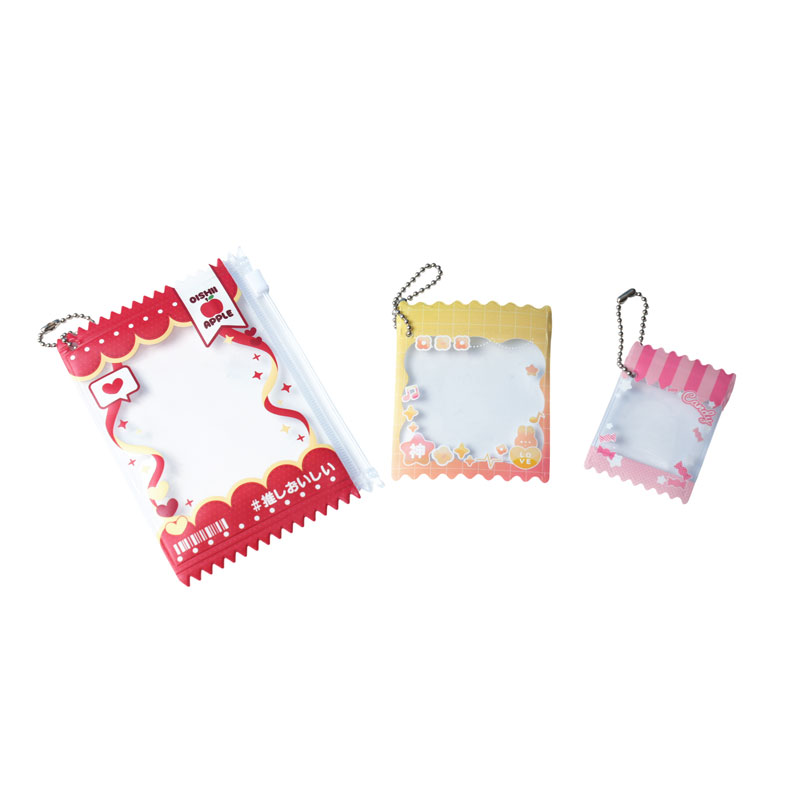 お菓子パッケージキーホルダーの特徴