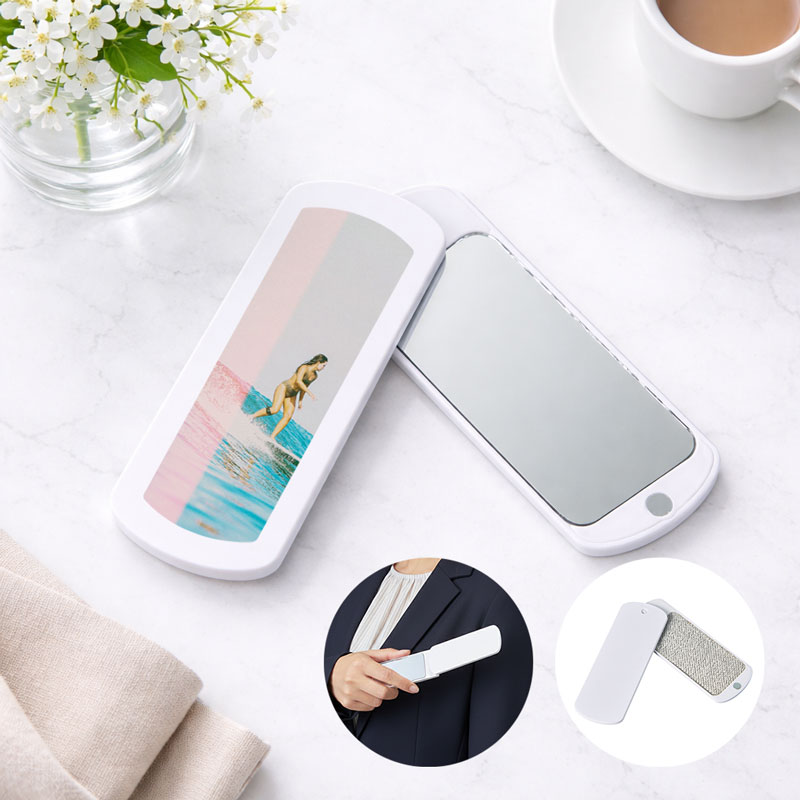 オリジナル折りたたみ洋服クリーナー(ミラー付)の特徴