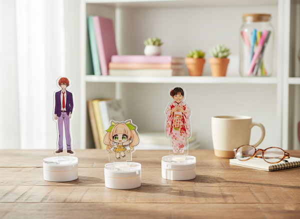 1個からOK!自由な形で作れるボイスアクリルスタンド
