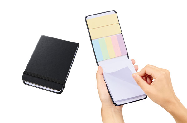 3サイズ付箋セットでノベルティや企業向け記念品に最適