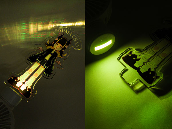 LEDでアクスタが光る！ライブやフェスで目立つ応援ハンディファン