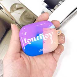 AirPods3ケース(3D全面印刷)でオリジナルグッズ作成