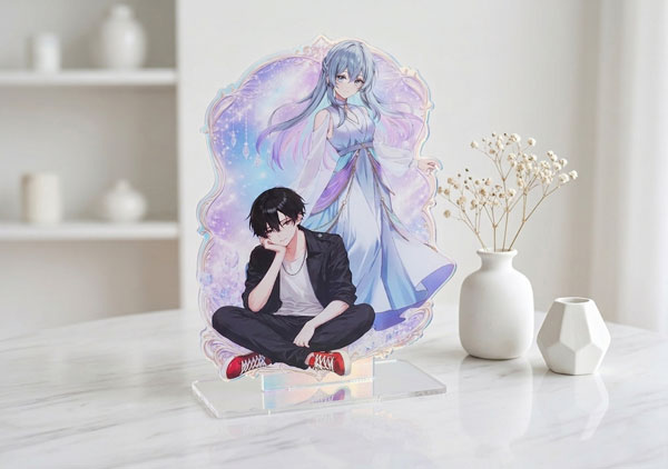 オーロラ・ラメ対応のビッグアクリルスタンドで特大アクスタを差別化