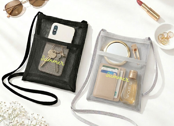 ノベルティやイベントに最適なオリジナルメッシュサコッシュ