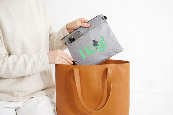 ショルダー取り外し可能！ポーチ・防災バッグとしても使える多機能仕様