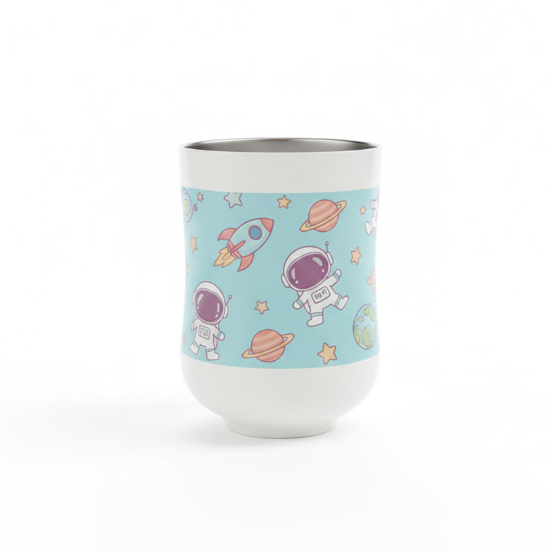 真空二重ゆのみ300mlの印刷について