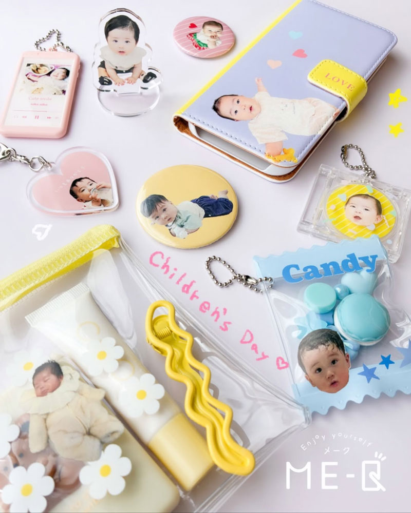 《Instagramからの方へ》推し活・うちの子グッズを1個から作れる|ME-Q(メーク)
