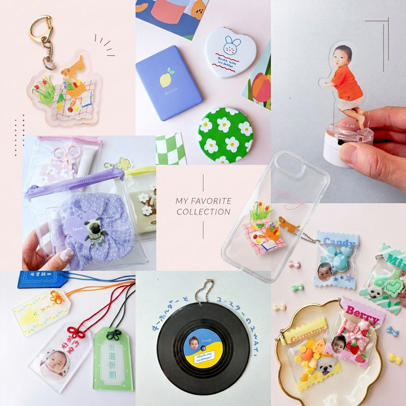 《Instagramからの方へ》1個から作れるオリジナルグッズ|推し活・うちの子・写真ギフト|ME-Q