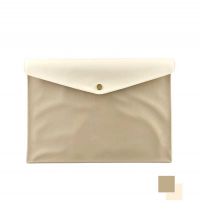 ベージュ×アイボリー